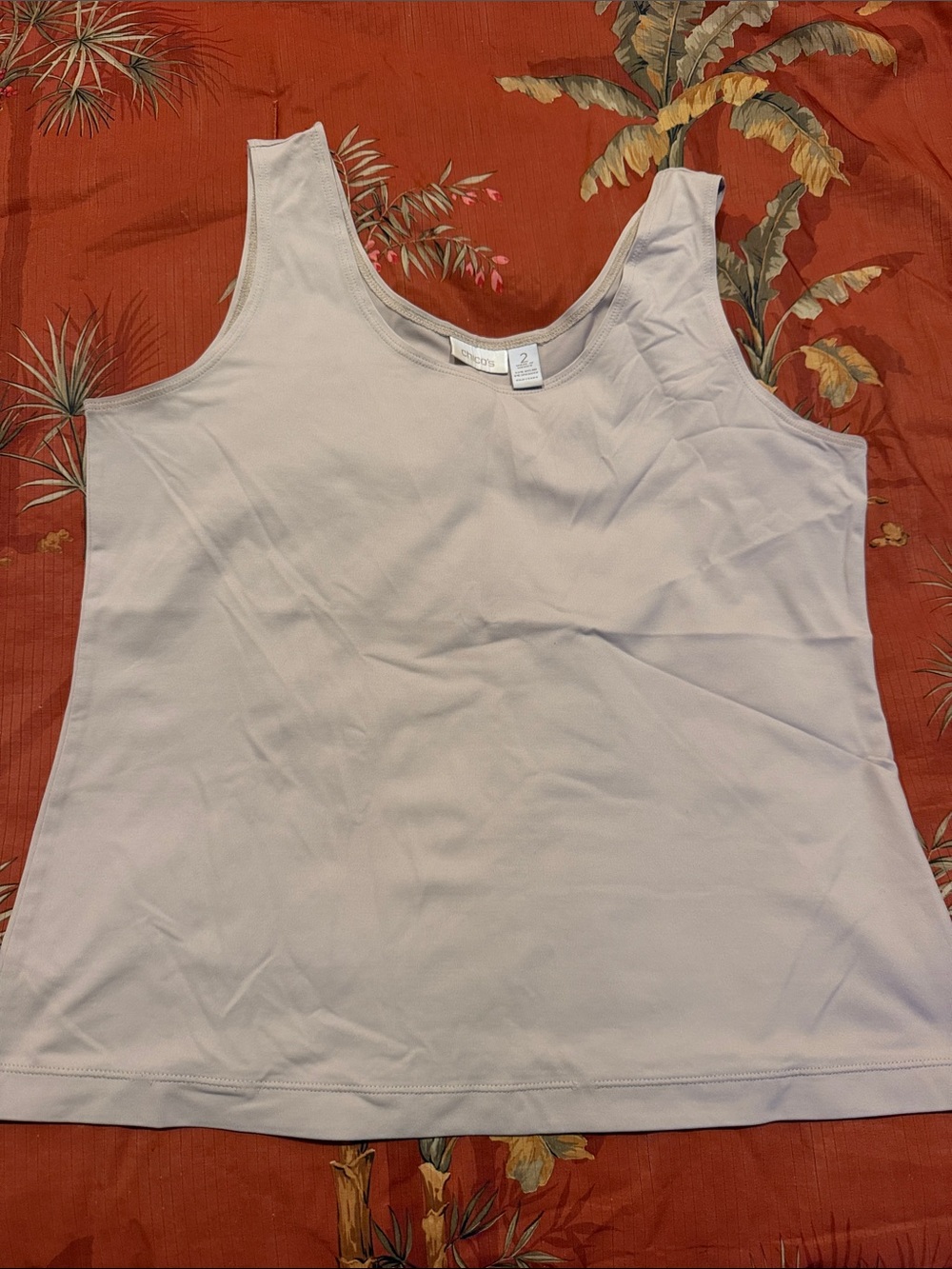 Chicos Scoop Neck Tank Top